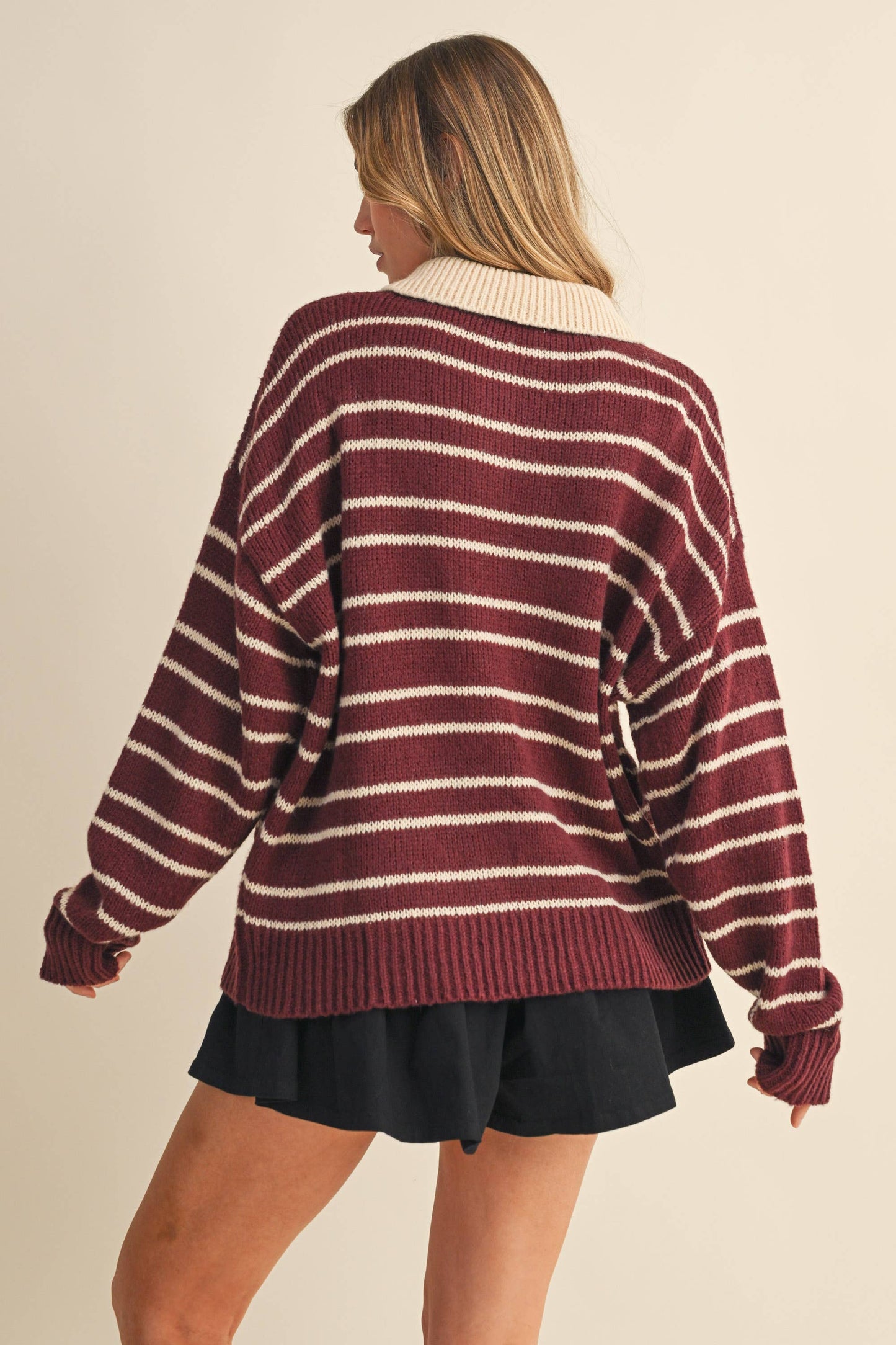 Maggie Polo Sweater