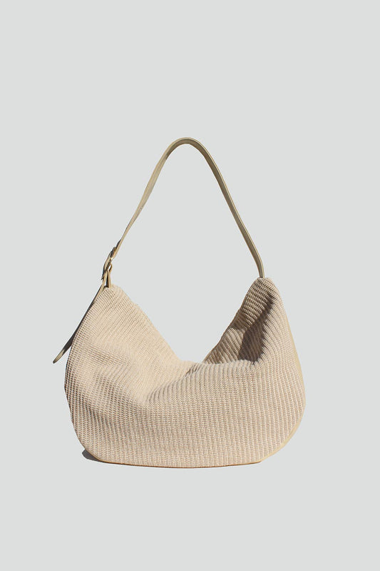 Naomi Straw Bag Ivory