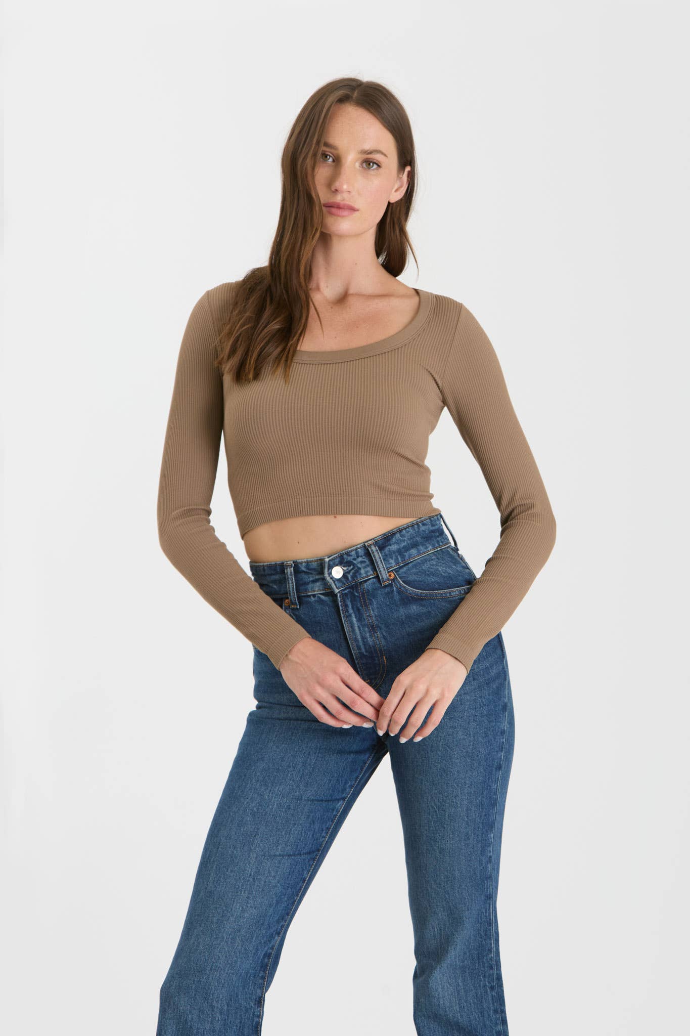 Macy Top Taupe