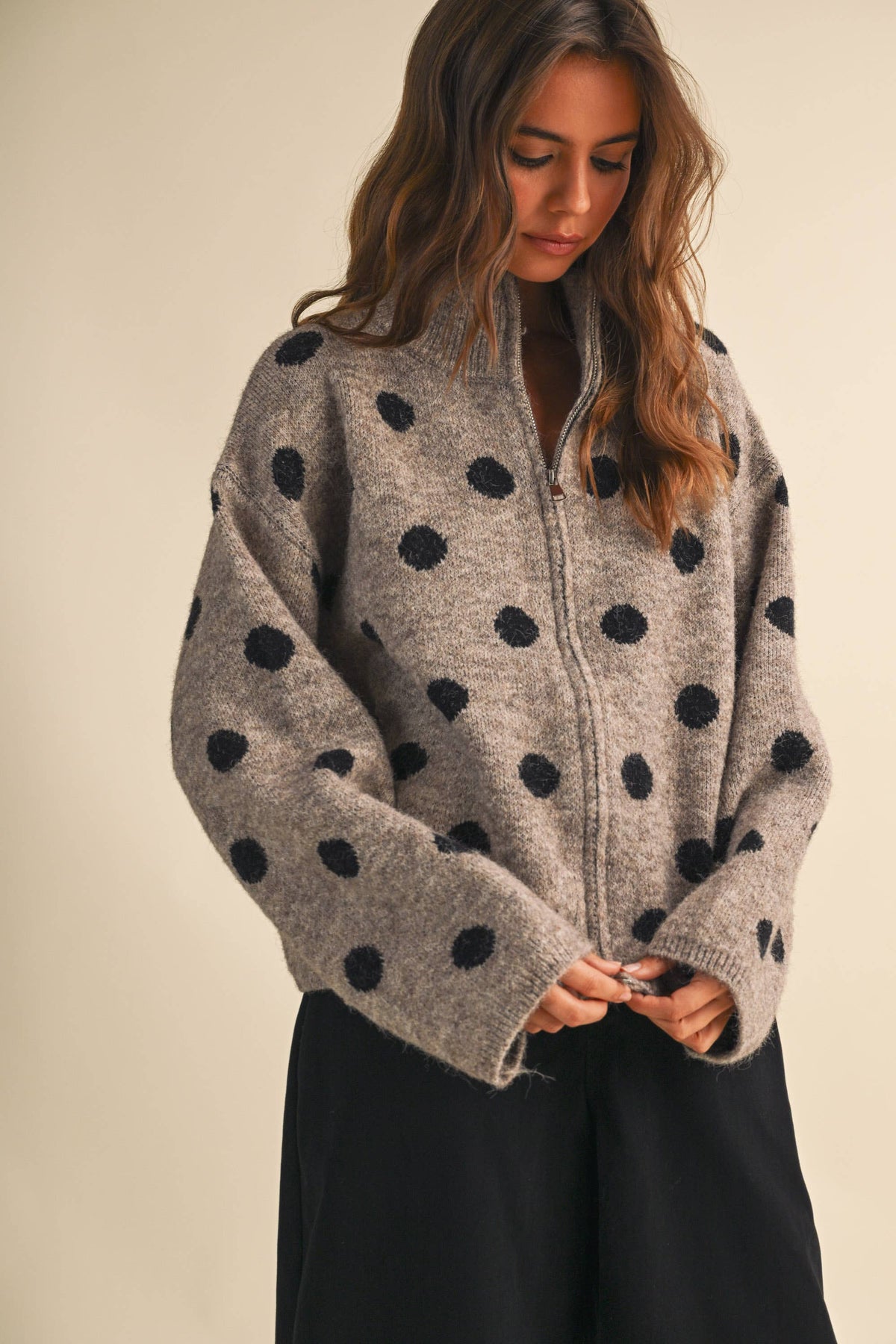 Tucker Knit Jacket