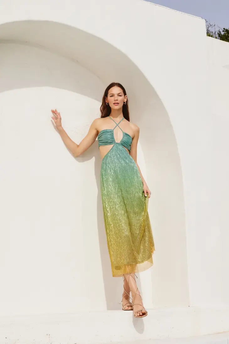 Crush Away Ombre Midi Dress