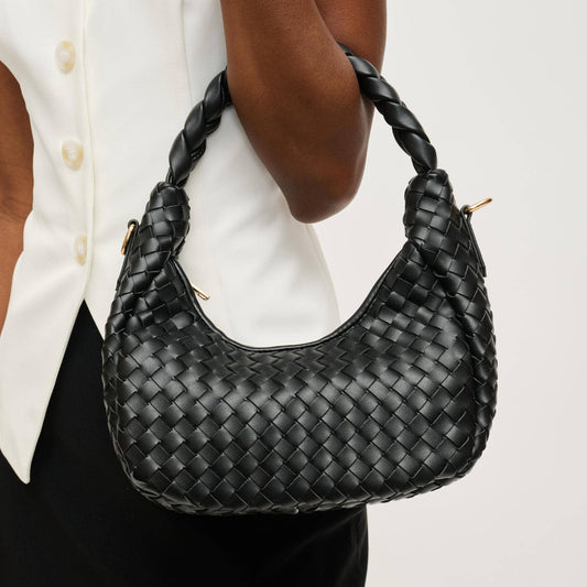 Laken Woven Shoulder Black