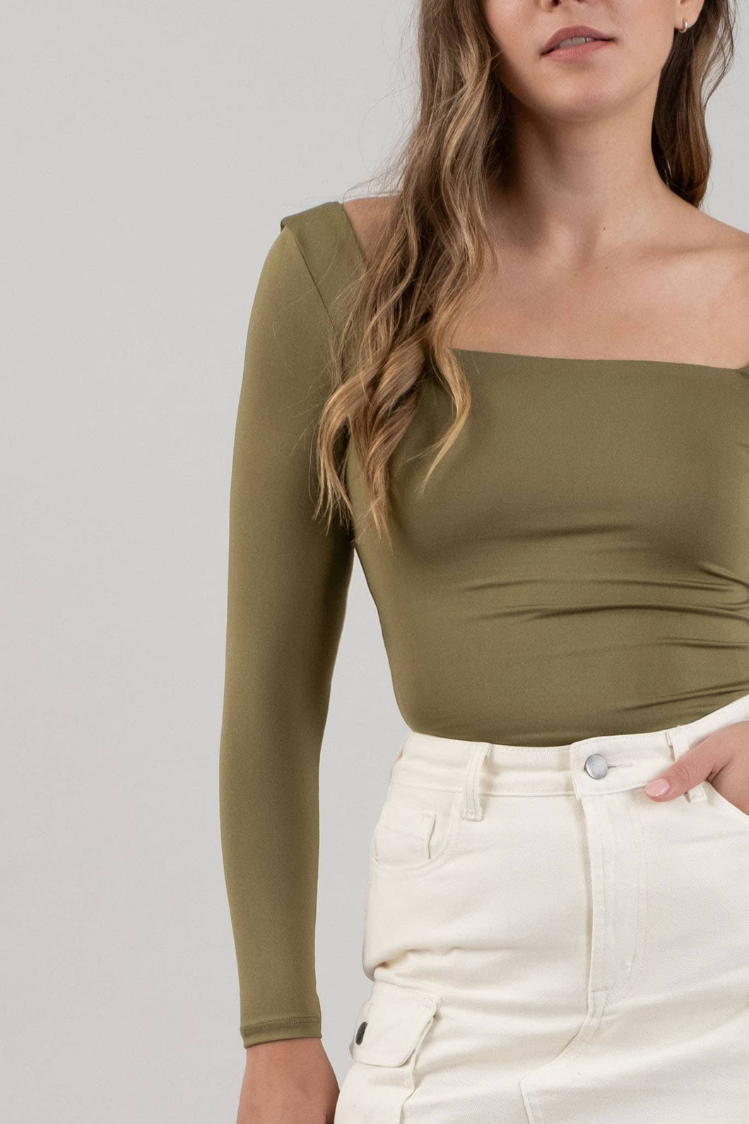 Gemma Top Olive