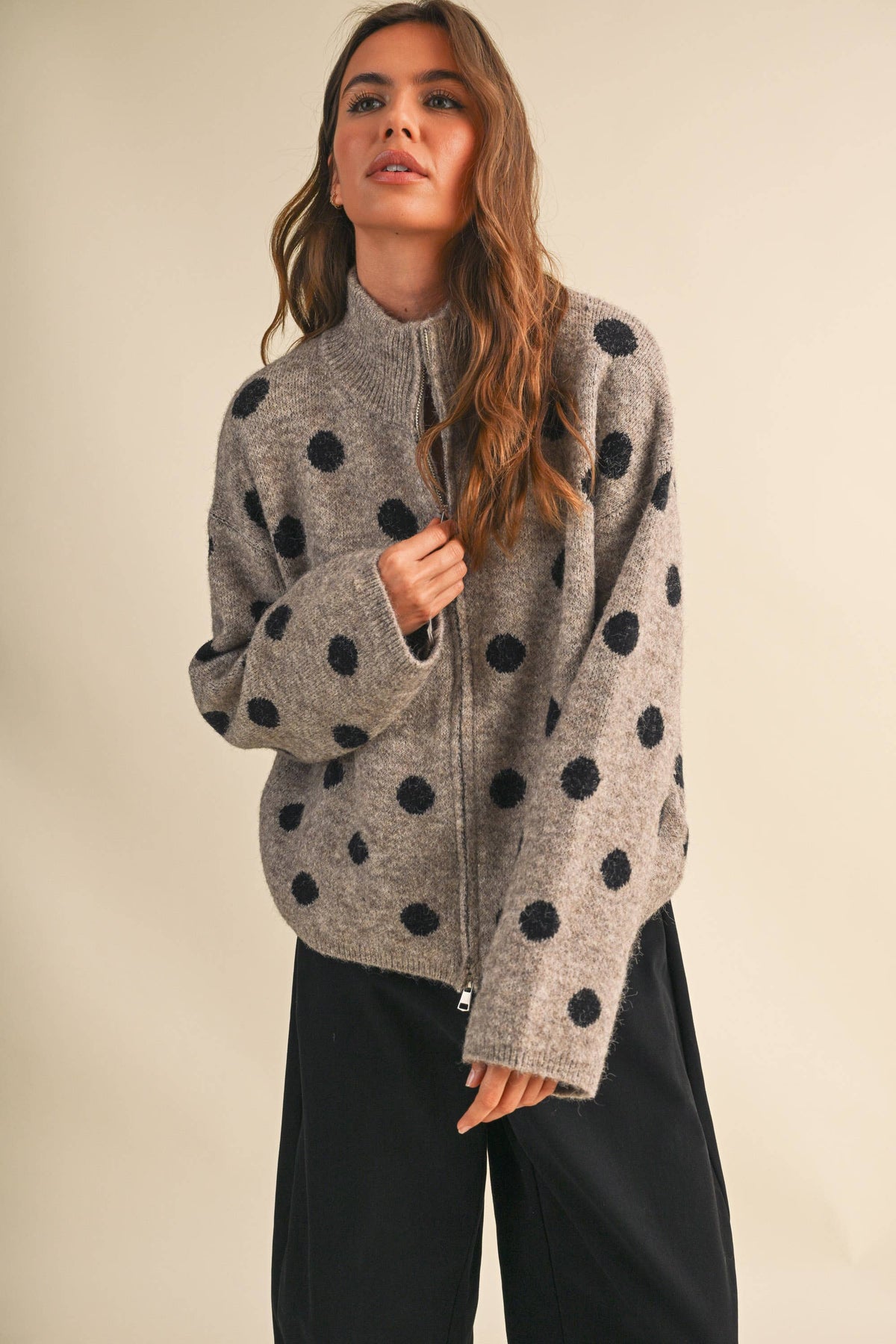 Tucker Knit Jacket