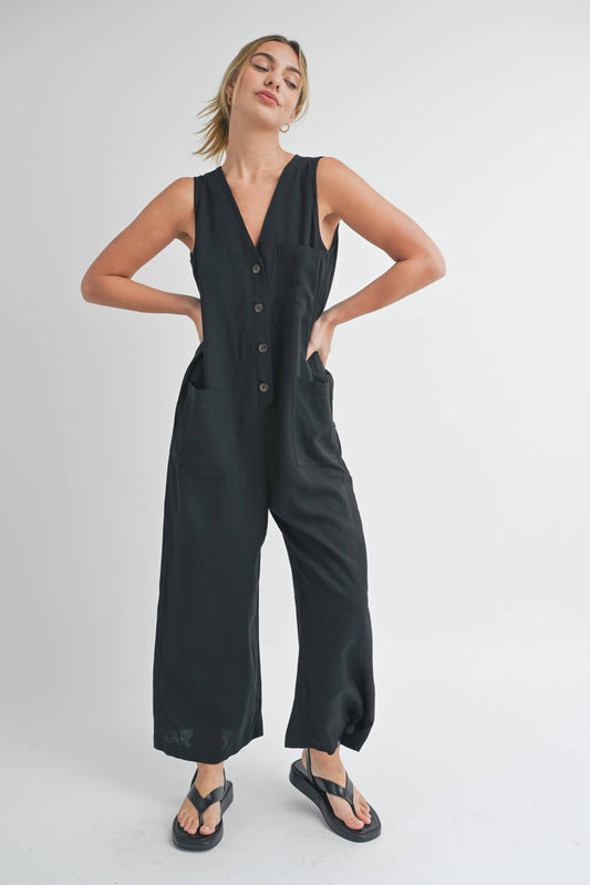 Maude Linen Jumpsuit