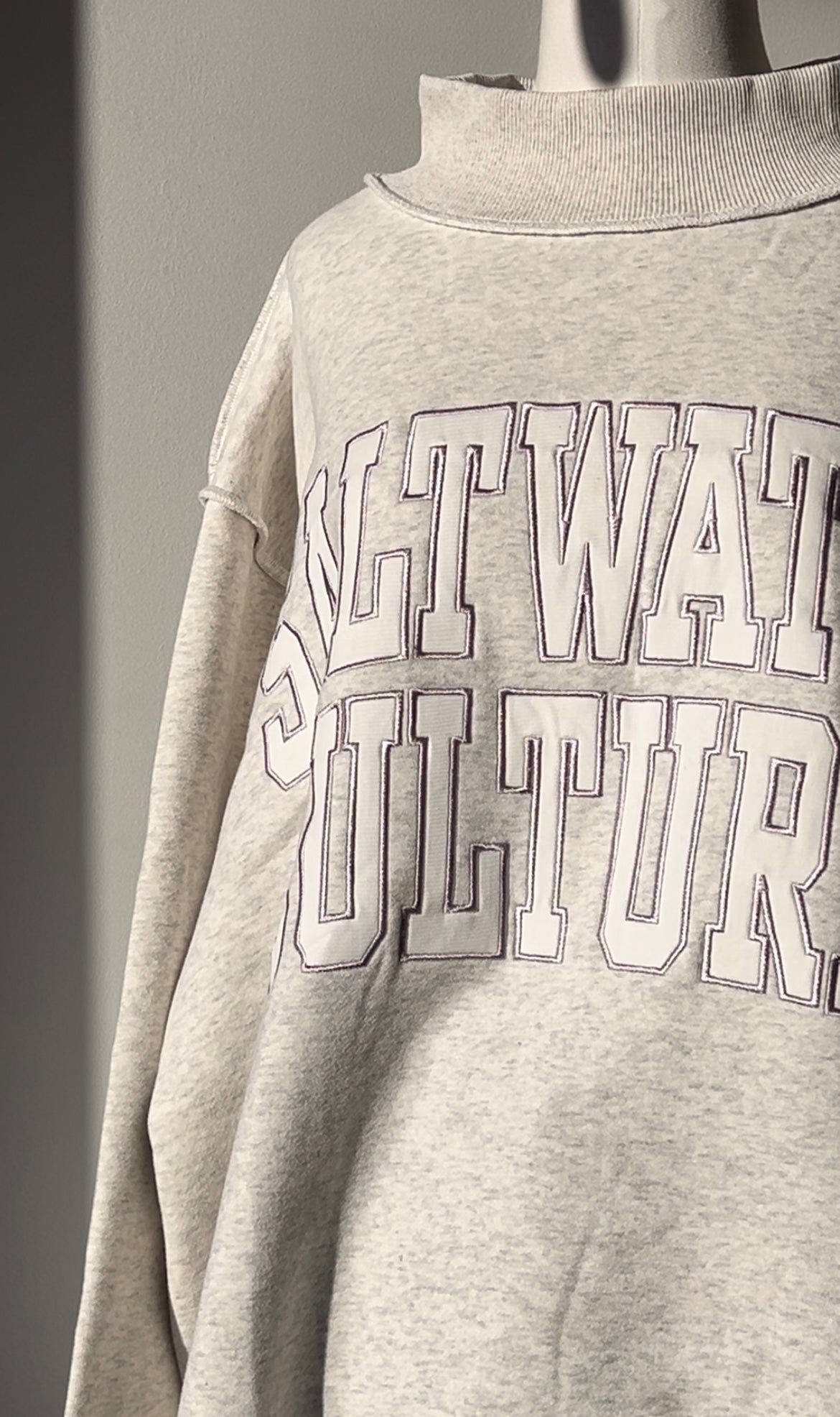 Saltwater Mock Sweatshirt