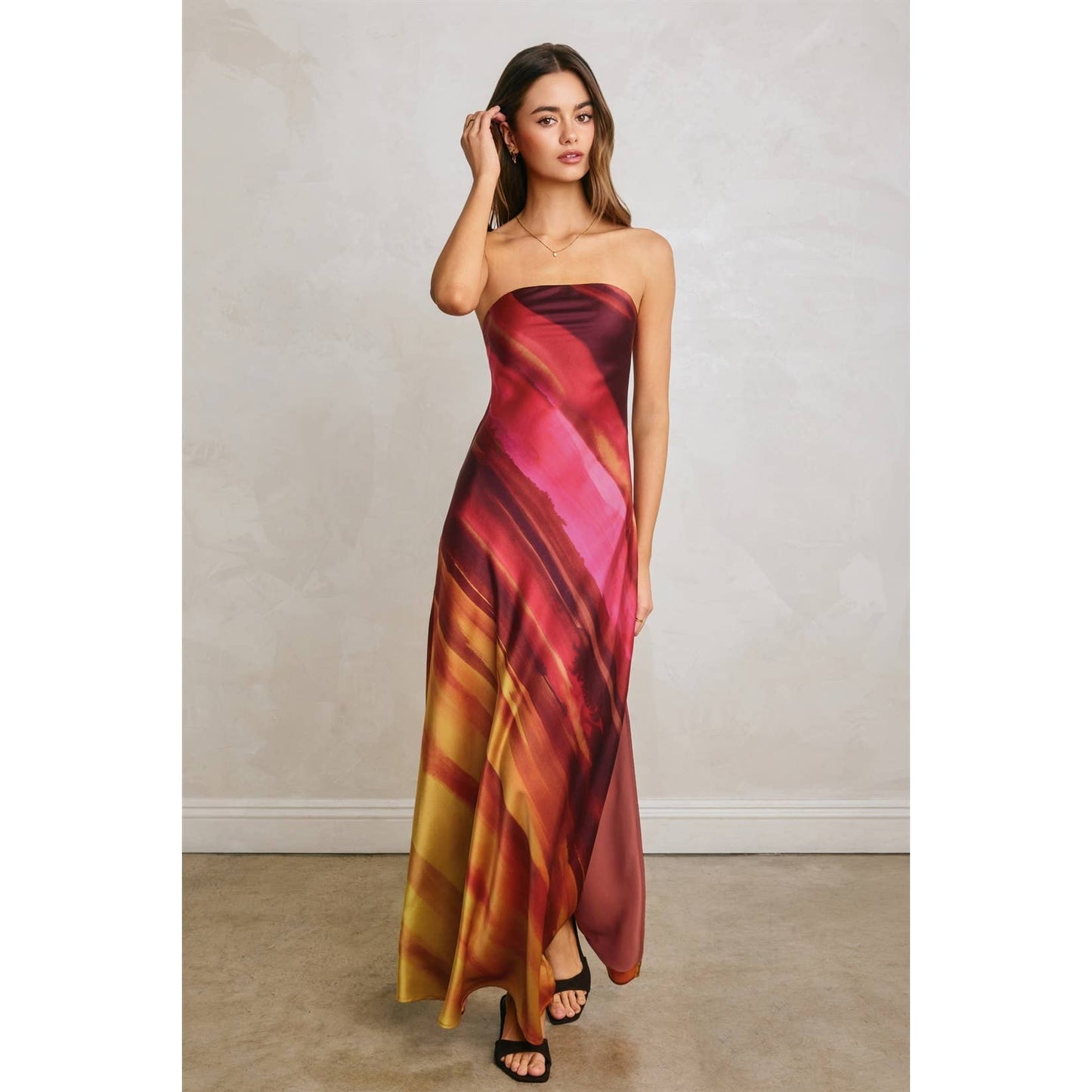 Golden Sunset Dress