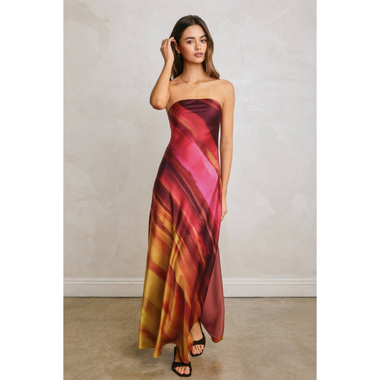 Golden Sunset Dress