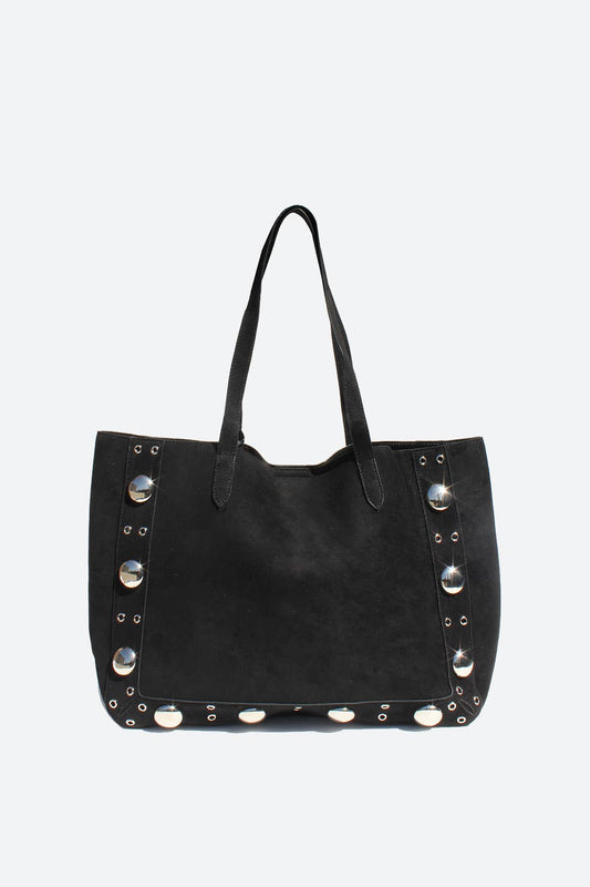 The Rivet Road Tote Black