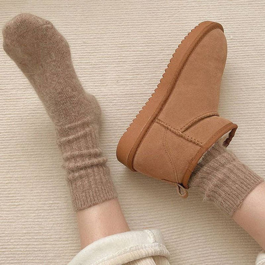 Crew Socks: Khaki