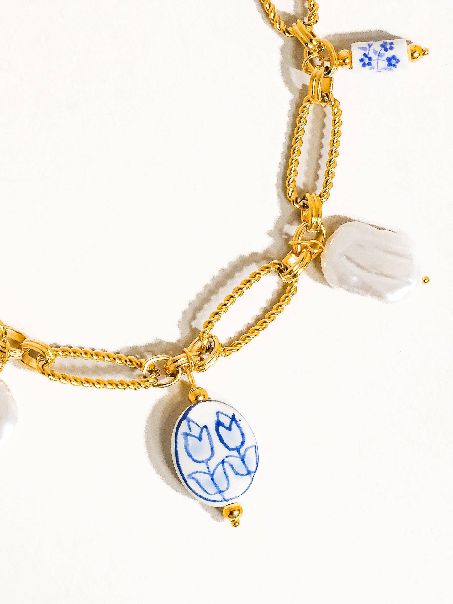 Kaia Floral Chain Necklace