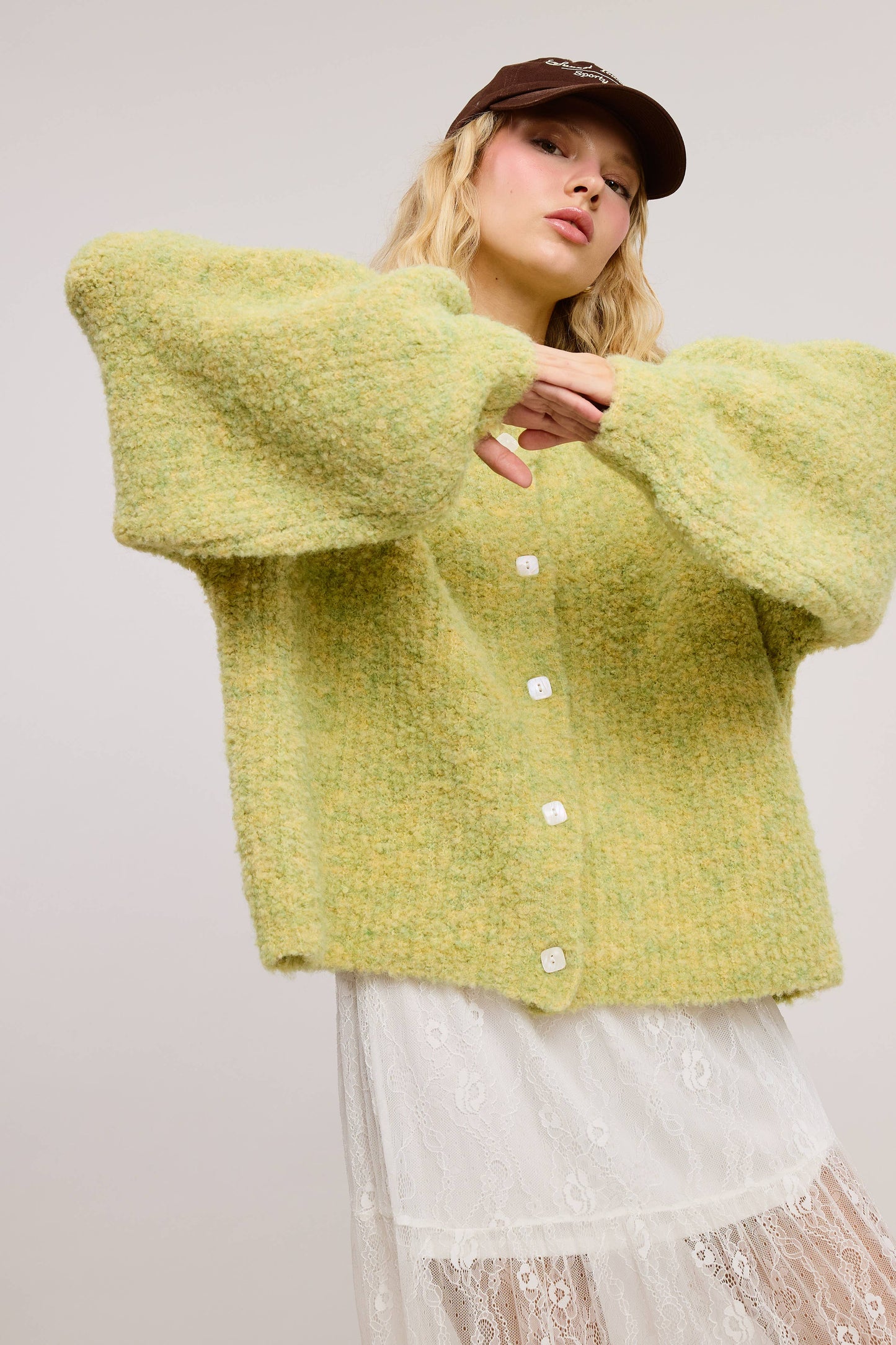 Piper Cardigan Melon