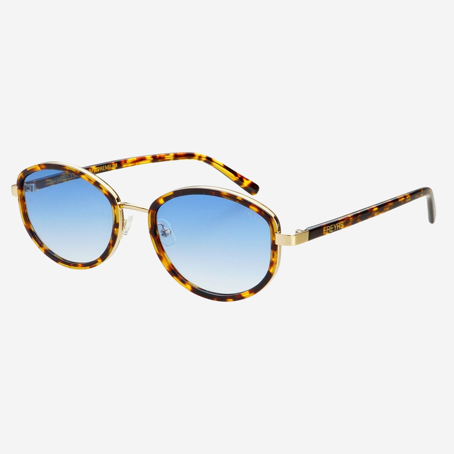 Jordan Sunglasses Yellow Tort/ Blue