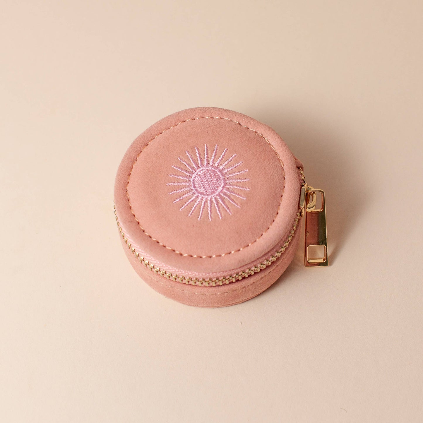 Mini Travel Jewlery Case Rose