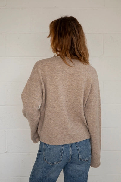 Frances Henley Top Mocha