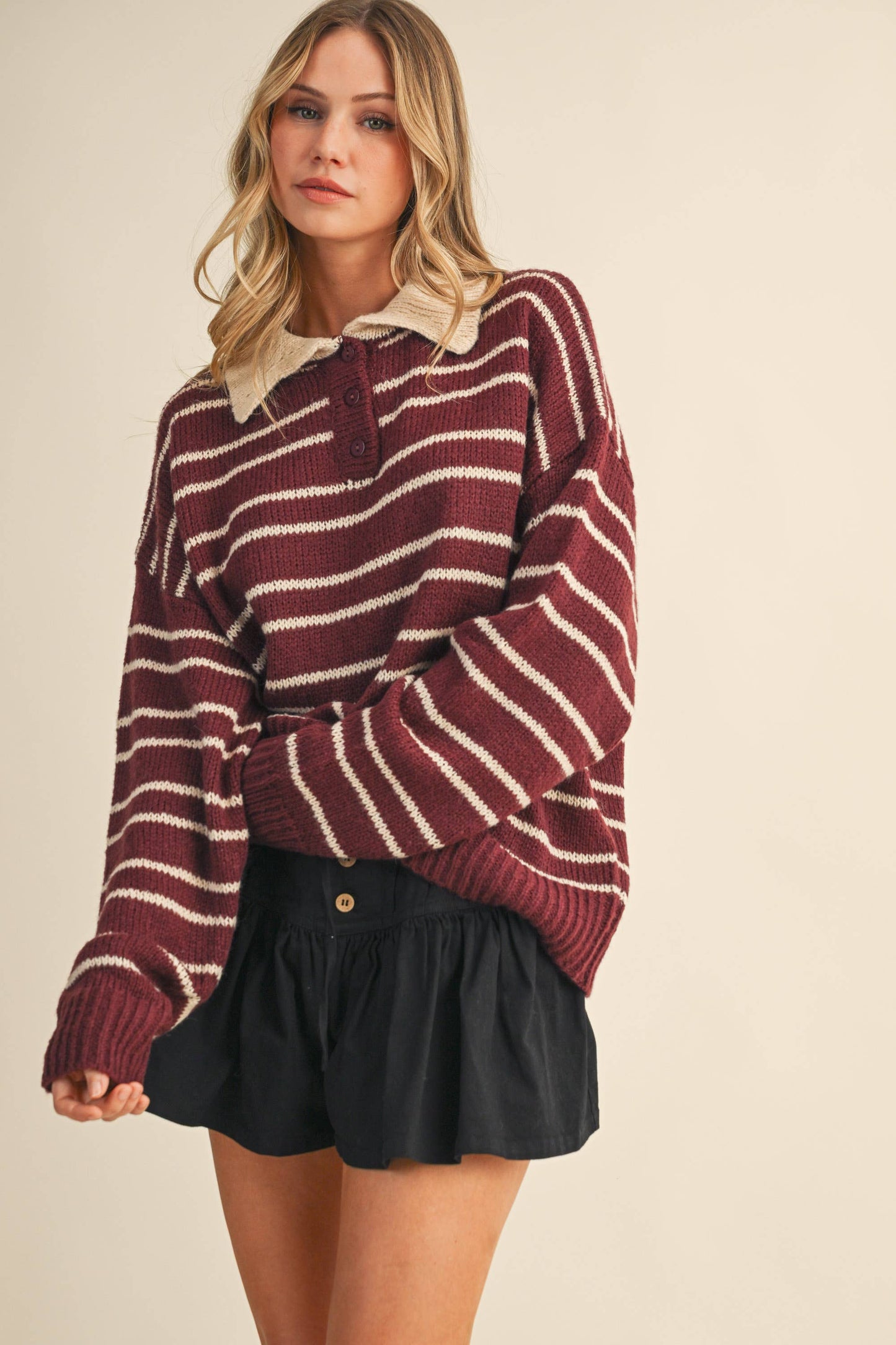 Maggie Polo Sweater