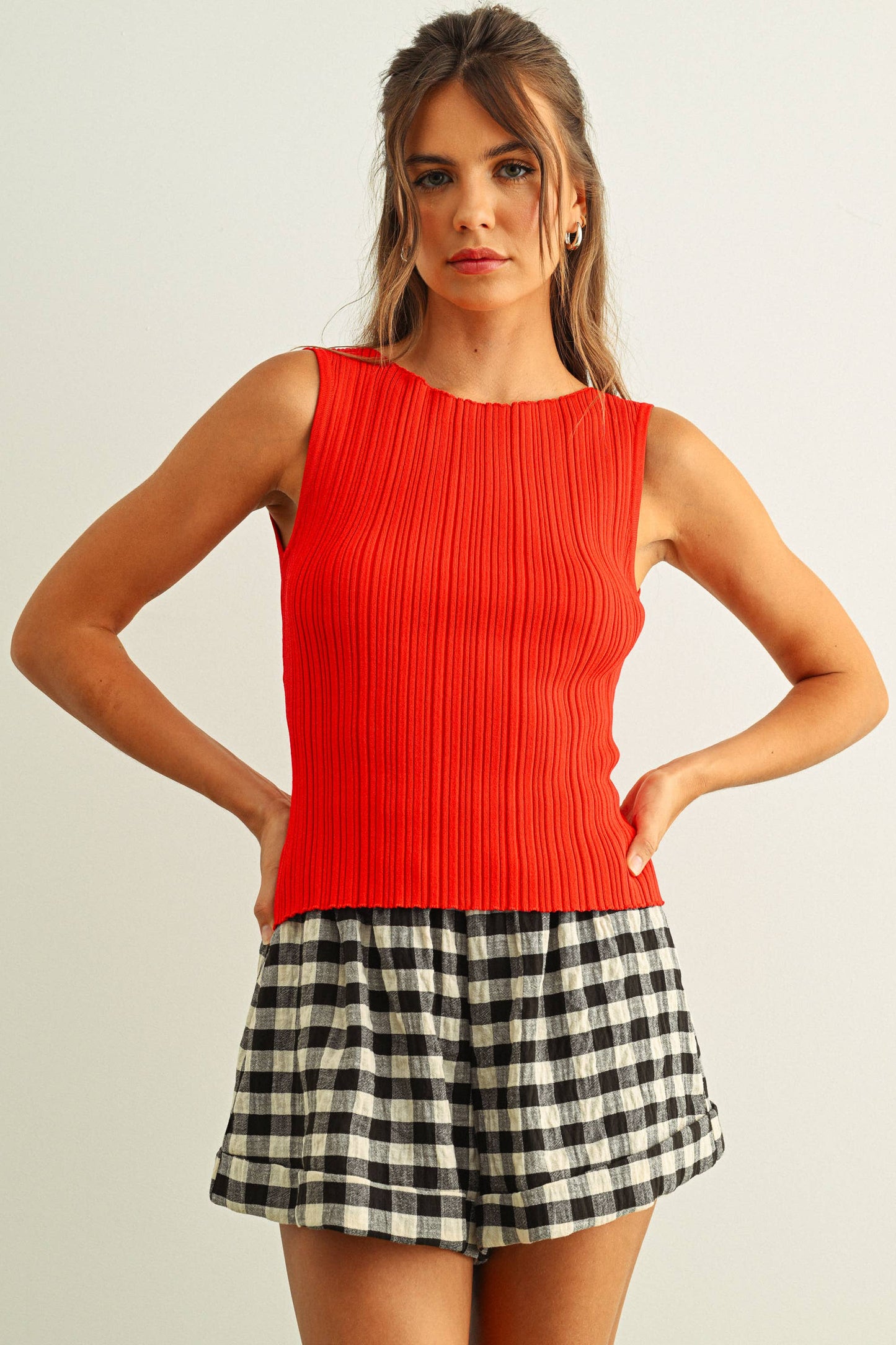 Hannah Top Red