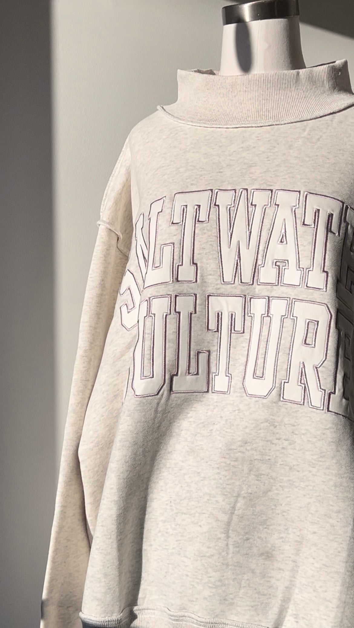 Saltwater Mock Sweatshirt