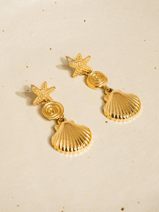 Vesta Seashell Earring