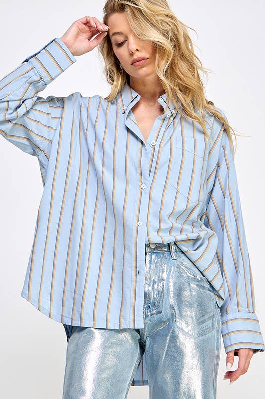 Olivia Striped Shirt