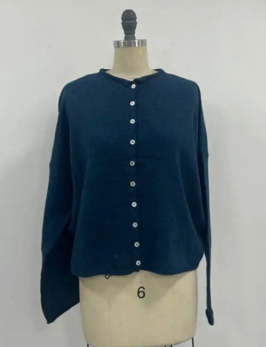 Lainey Cardigan Deep Sea