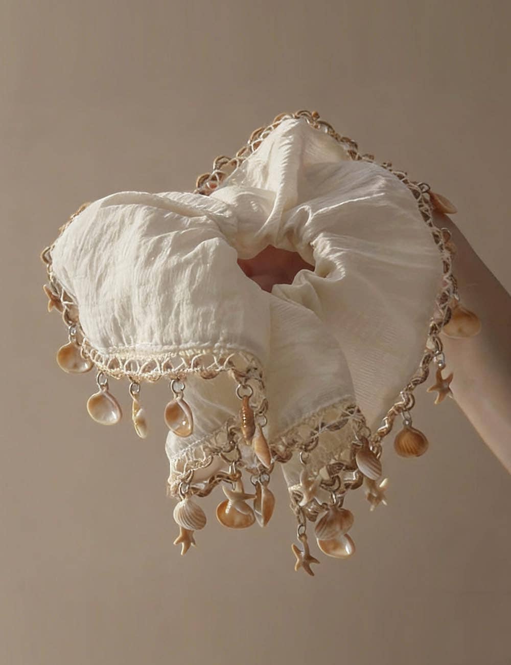 Seashell Scrunchie