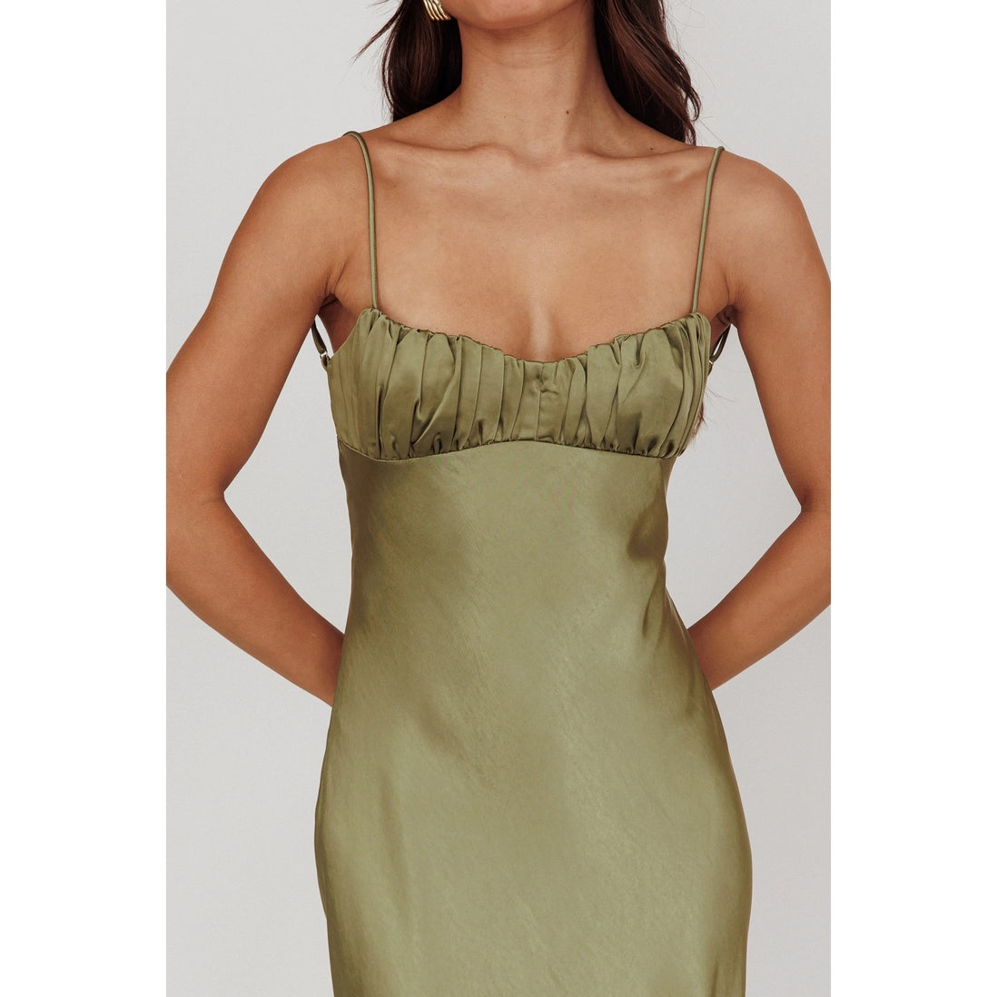 Aurora Dress Olive