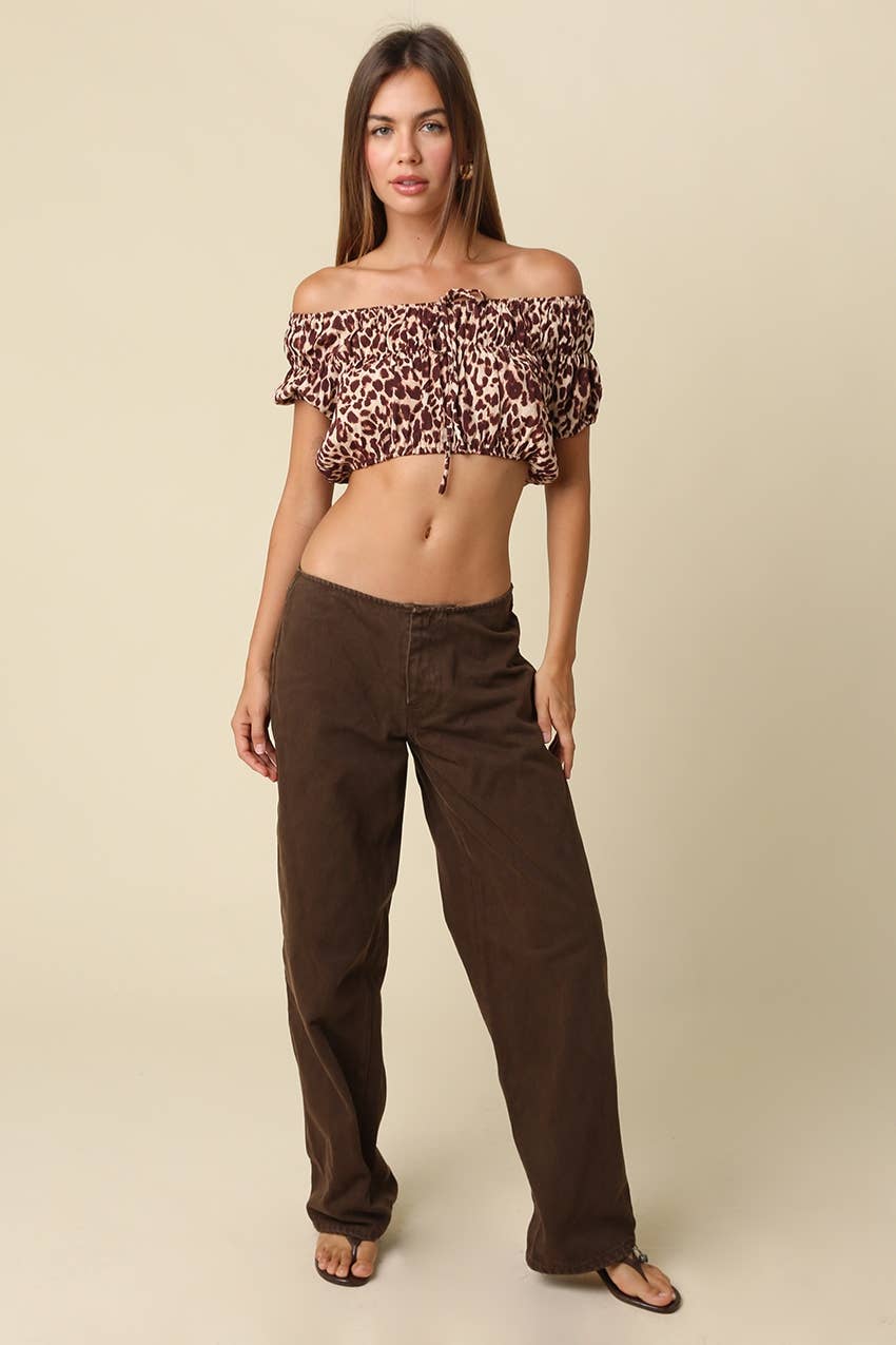 Lottie Pants Brown
