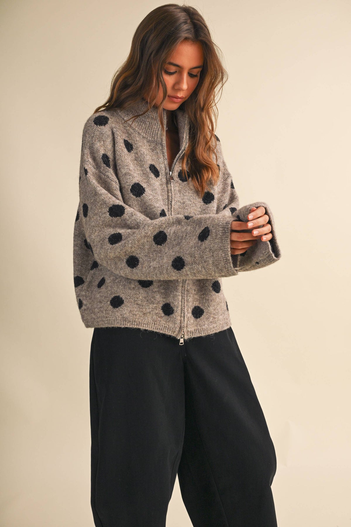 Tucker Knit Jacket
