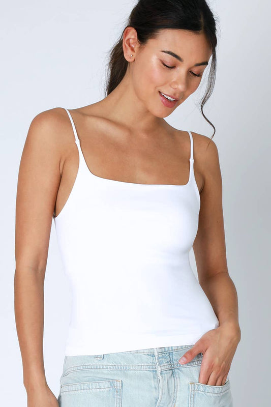 Clean Lines Top White