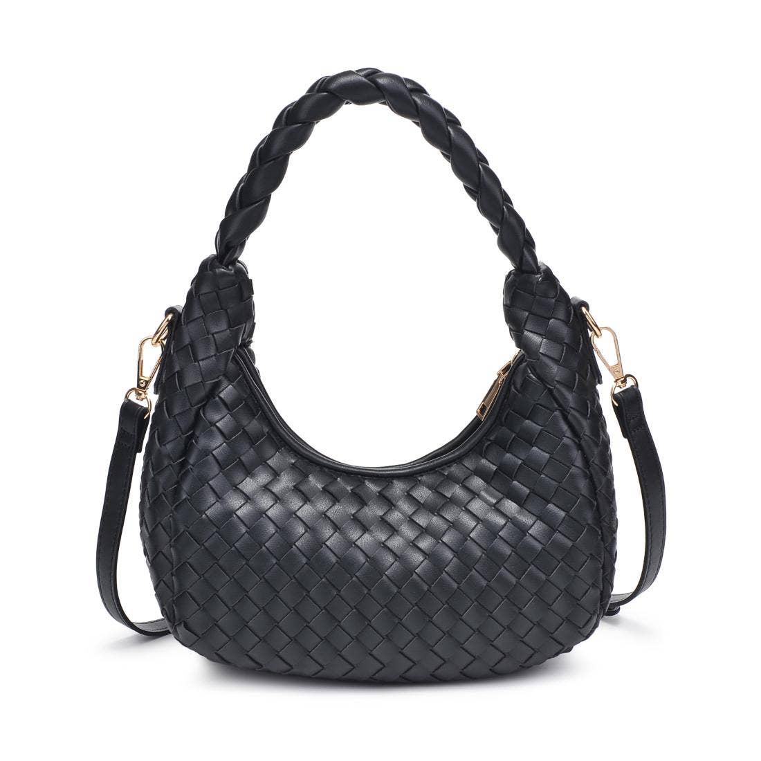 Laken Woven Shoulder Black
