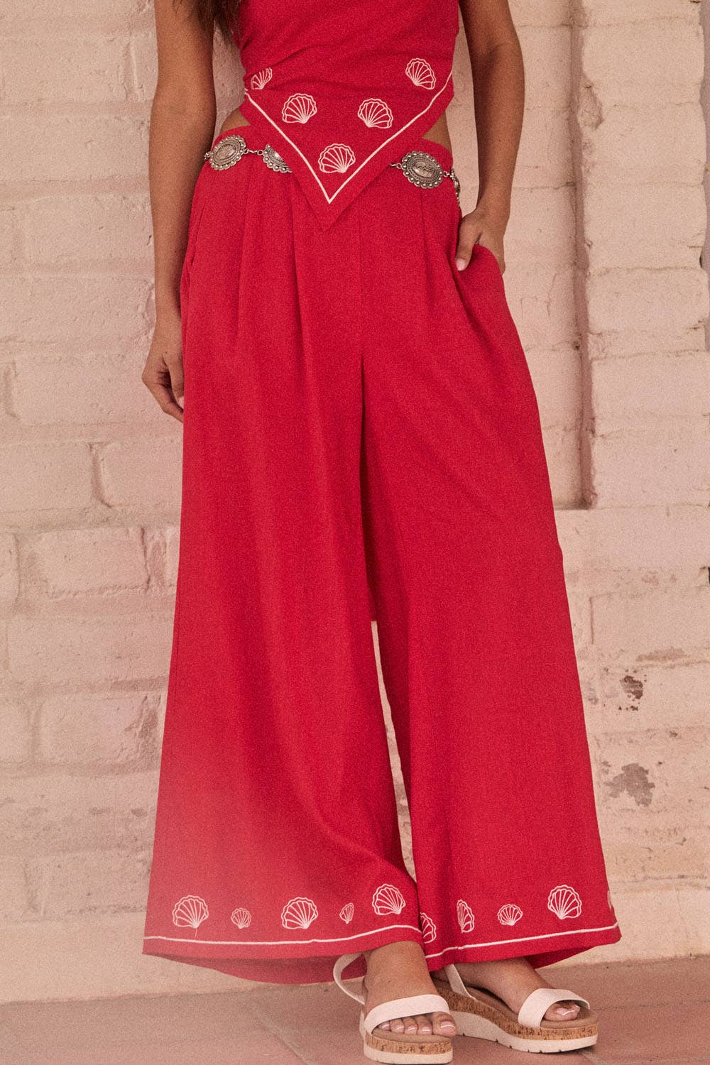 Seastreak Pant Cherry