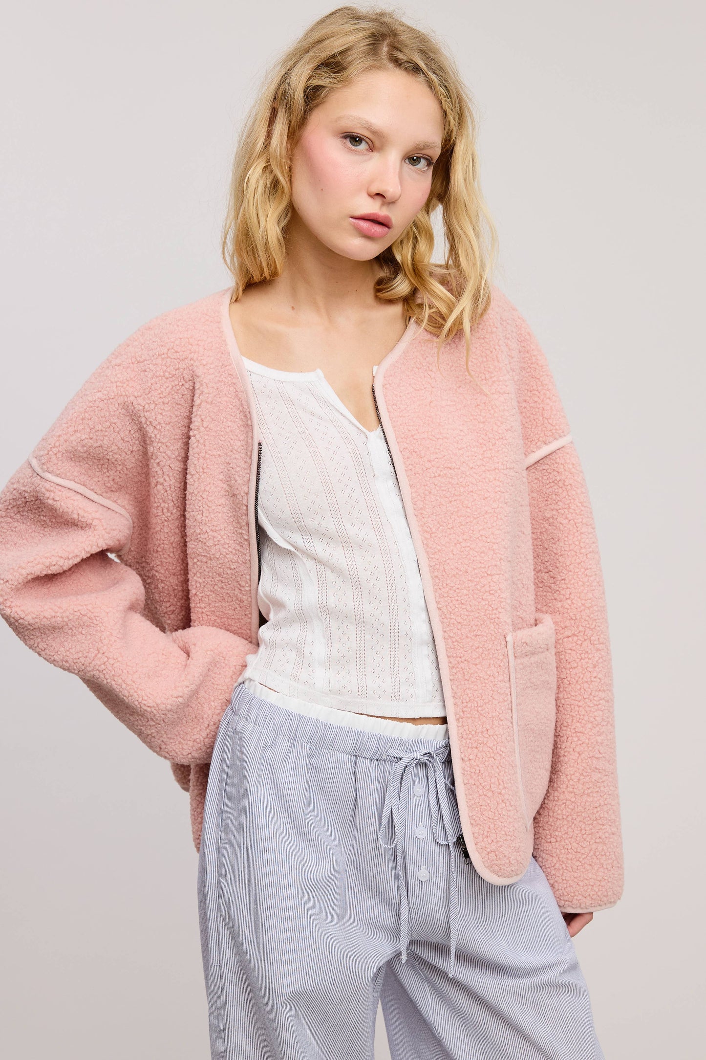 Milena Sherpa Jacket