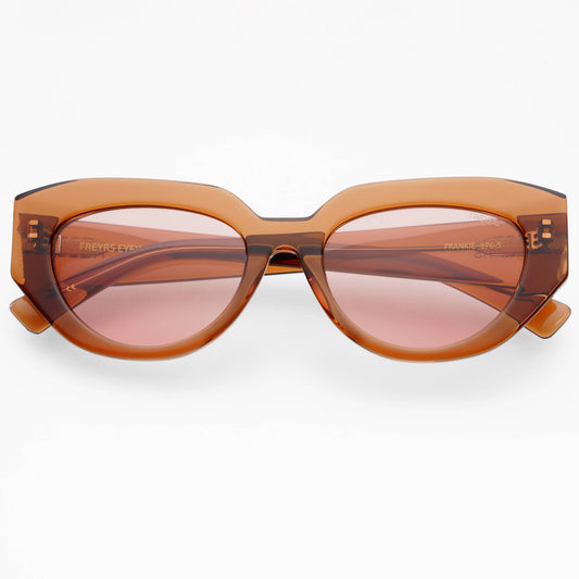 Frankie Sunglasses : Crystal Brown / Pink