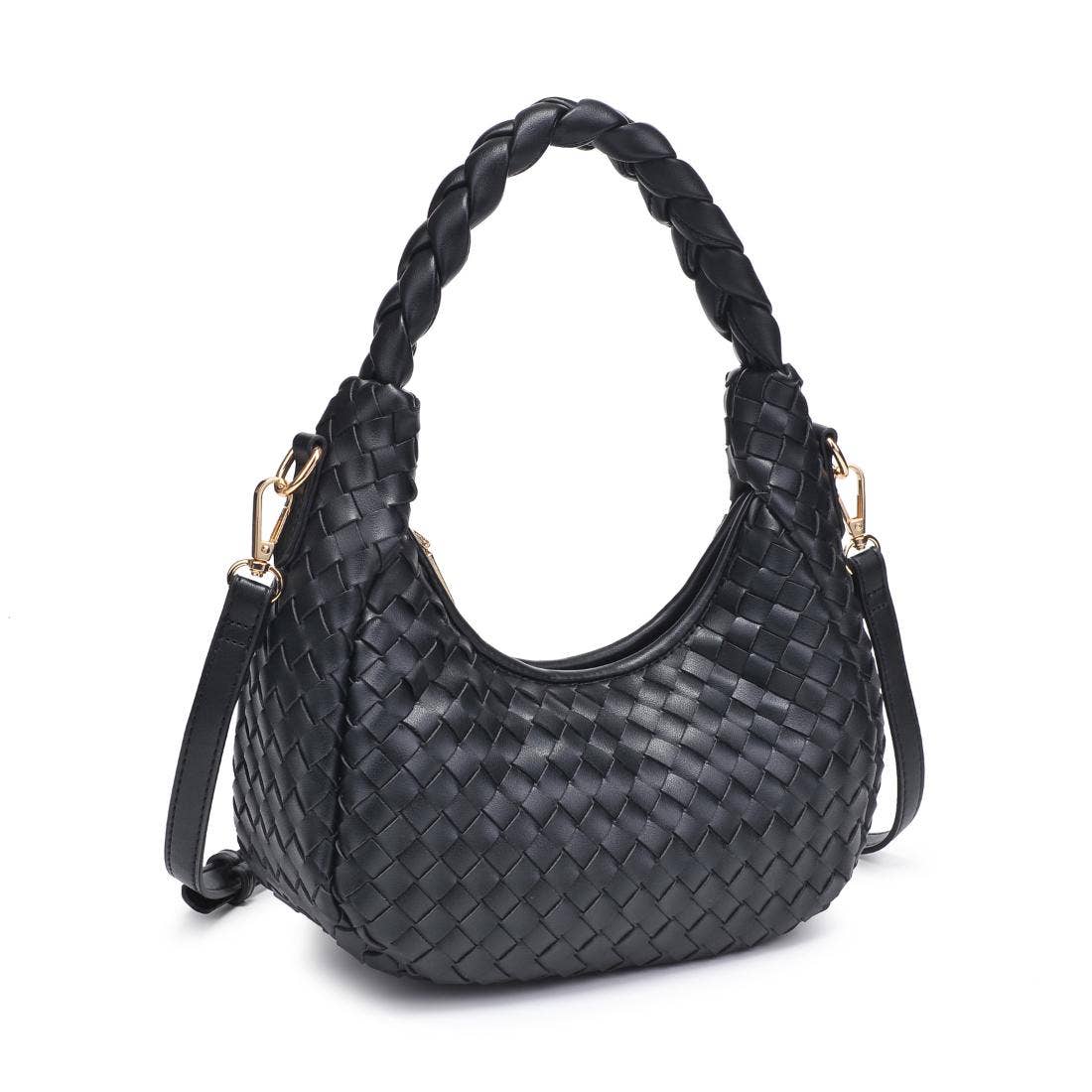 Laken Woven Shoulder Black