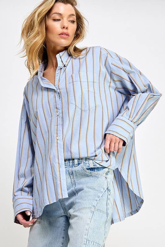 Olivia Striped Shirt