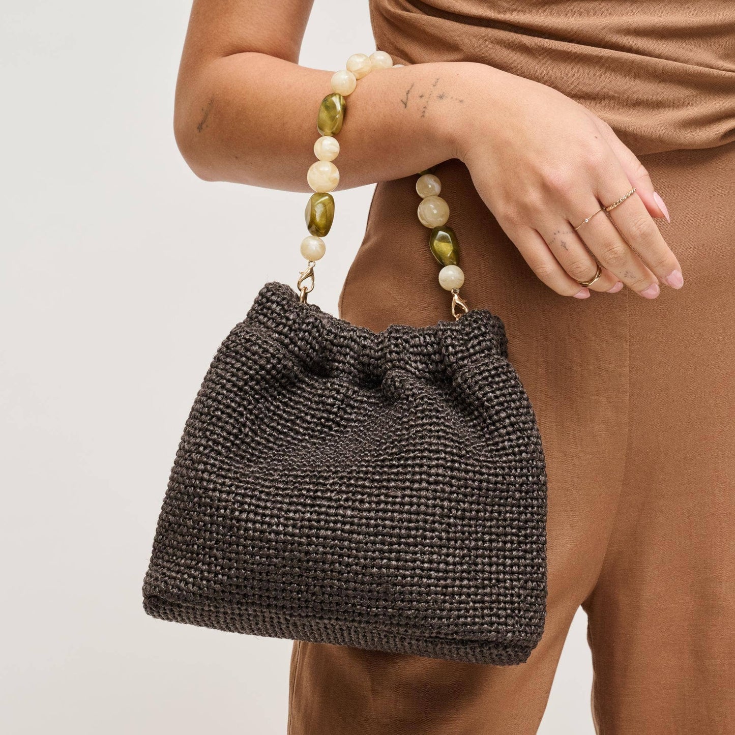 Emery Bucket Bag Chocolate