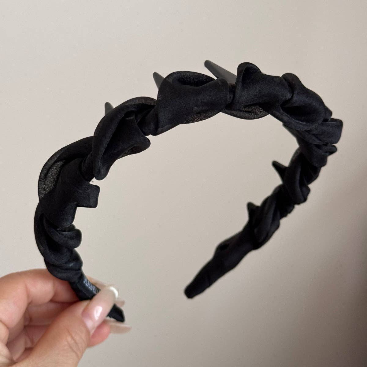 Twist Style Headband Black