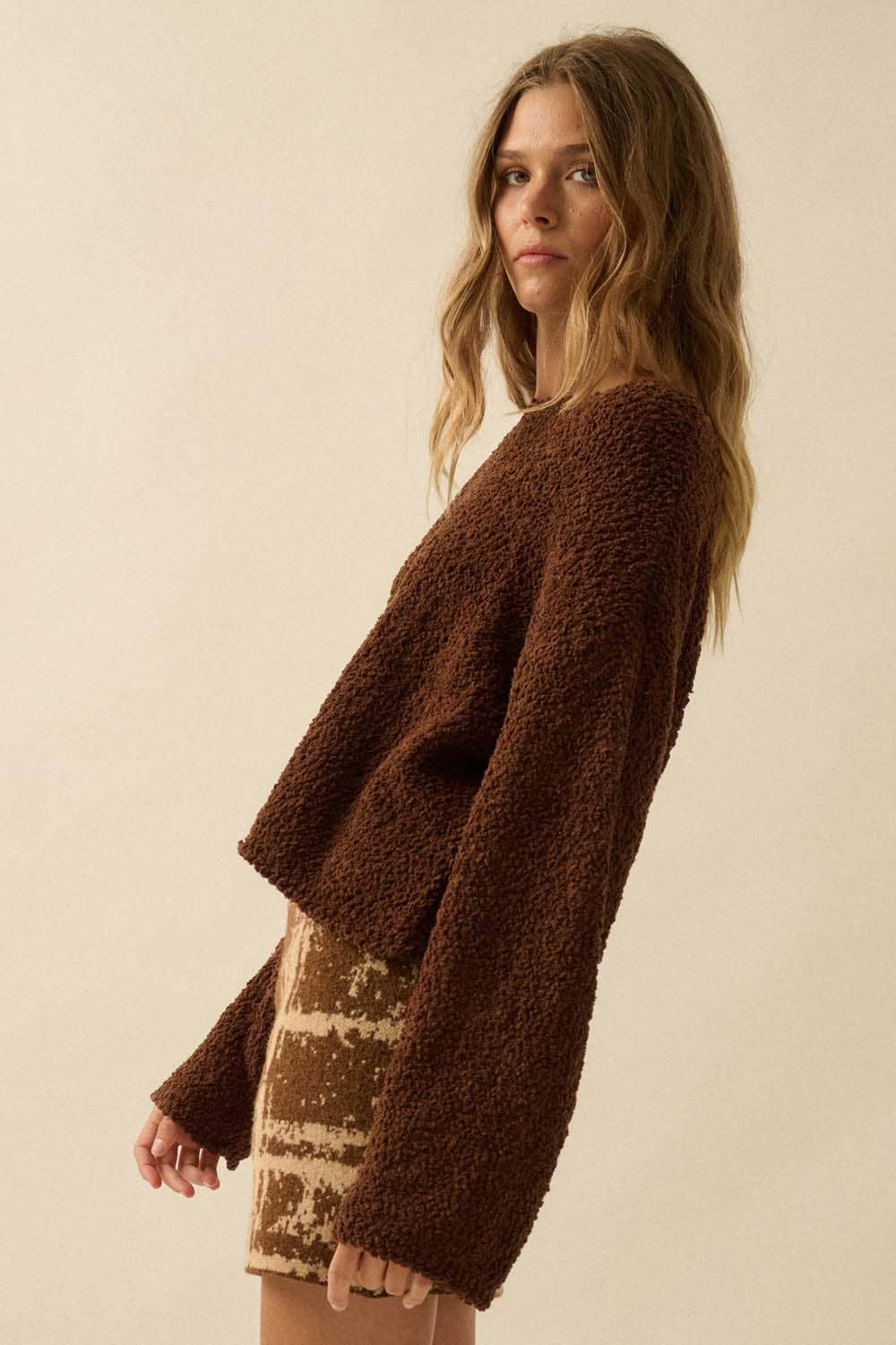 Eloise Sweater Chocolate
