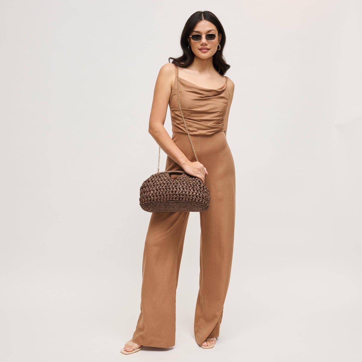 Abigail Clutch Chocolate