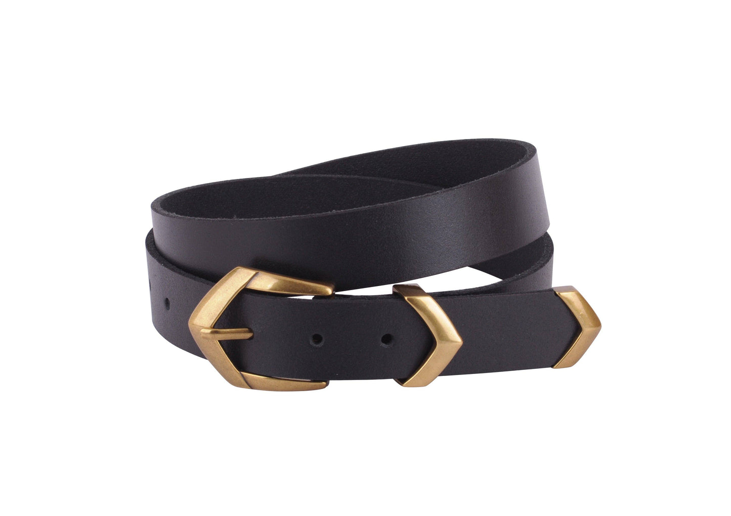 Hunter Leather Belt Black