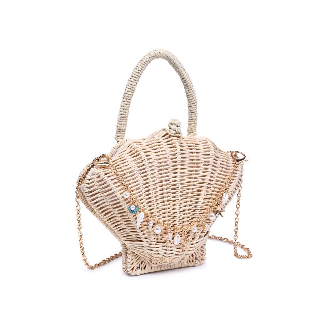 Erica Shell Crossbody Natural