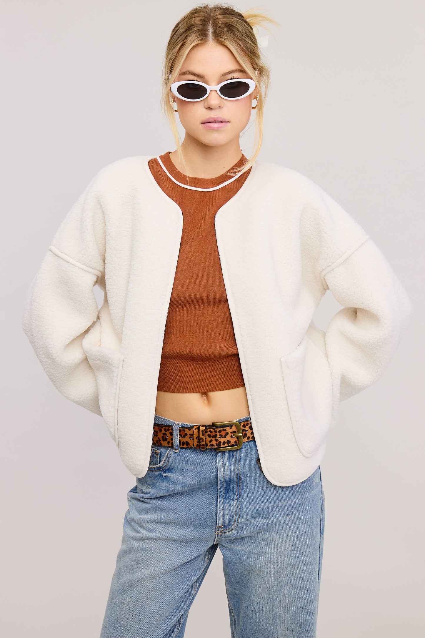 Milena Sherpa Jacket