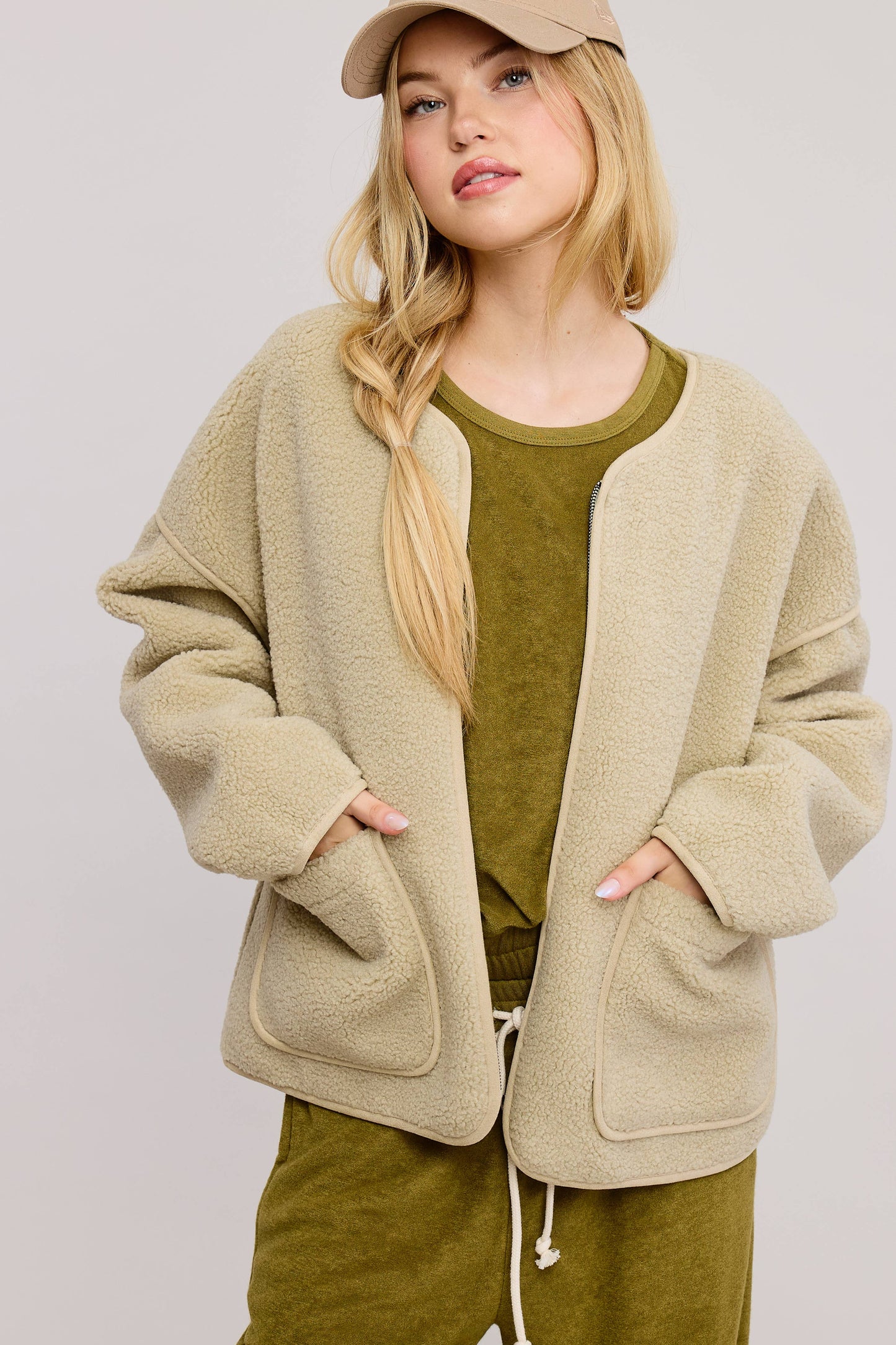 Milena Sherpa Jacket