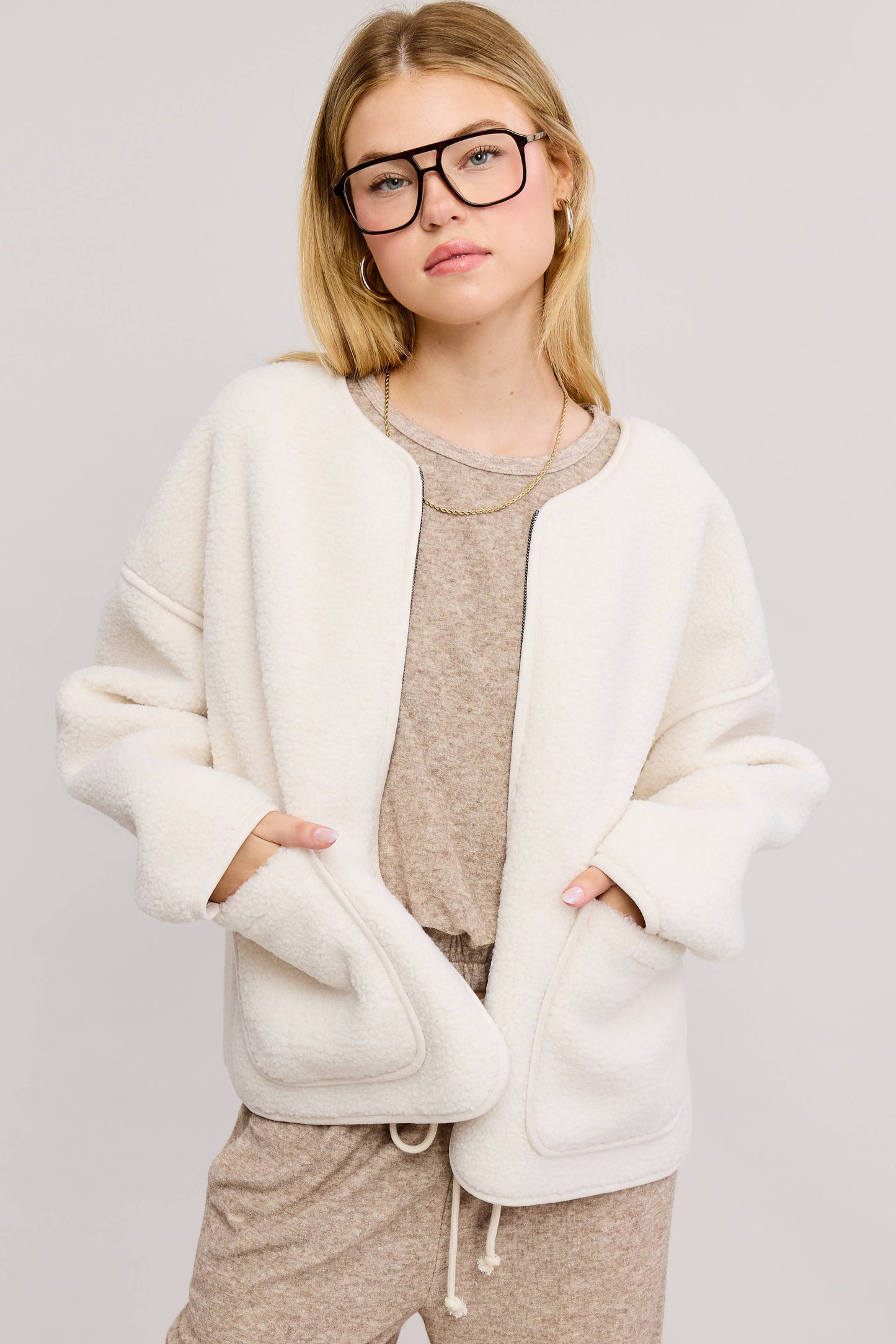 Milena Sherpa Jacket