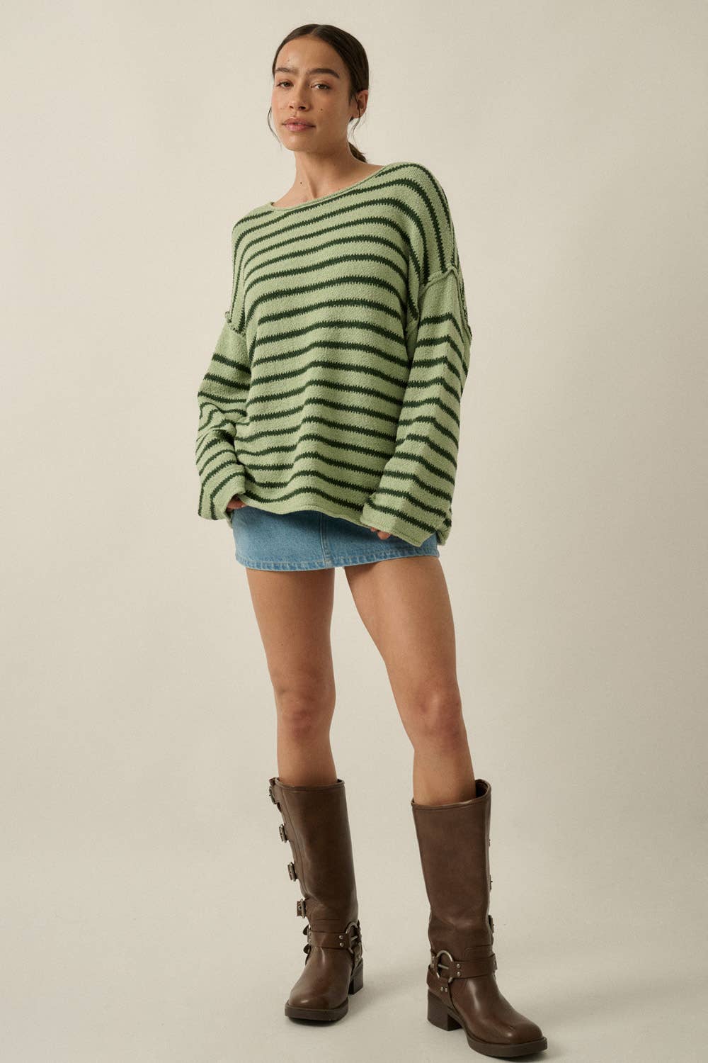 June Sweater Aqua