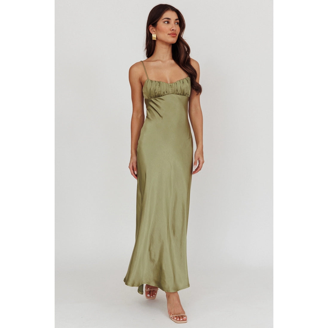 Aurora Dress Olive