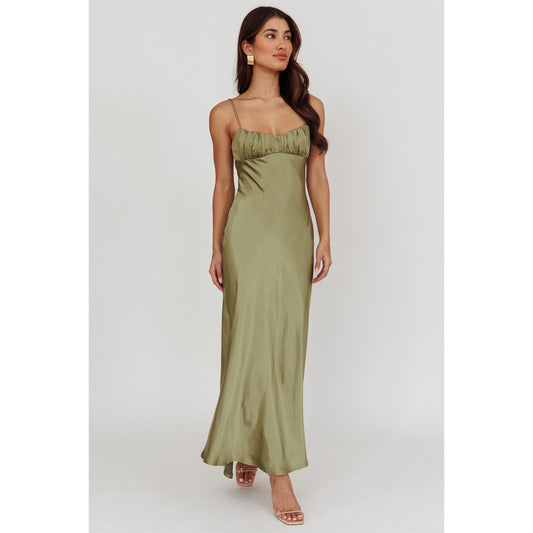 Aurora Dress Olive