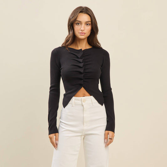 Avril Top Black