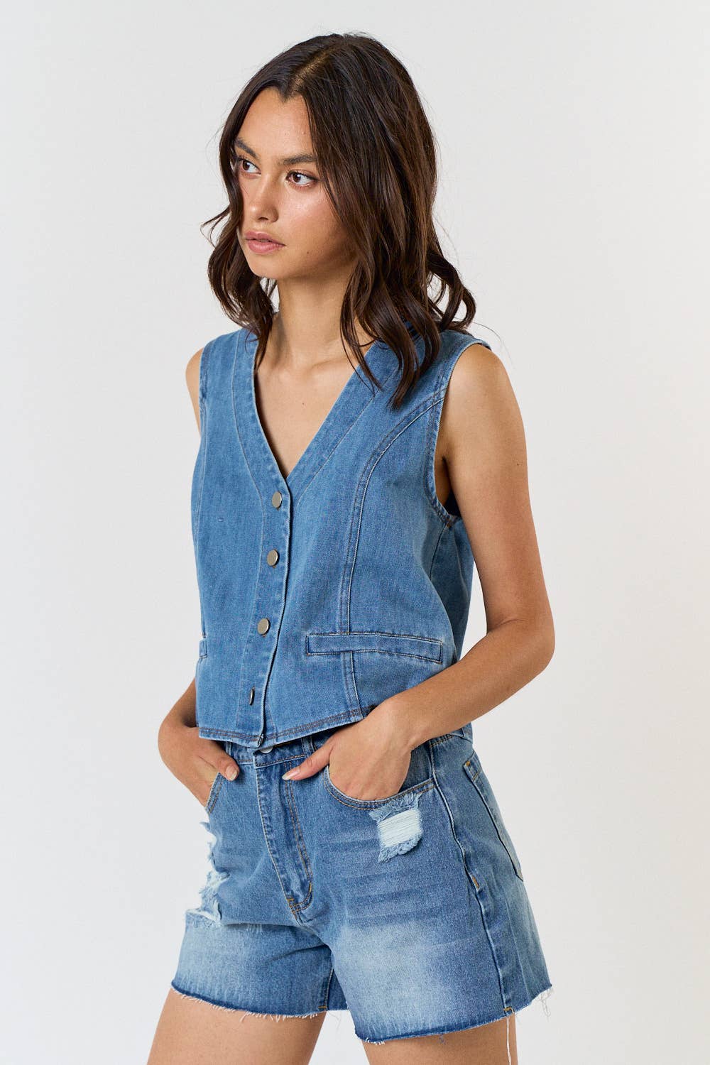 Mandy Denim Vest